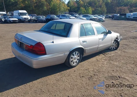 2005 Mercury Grand Marquis Ls/Lse из США, поврежденный, VIN 2MHFM75W95X629495